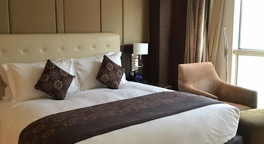 The Venue Jeddah Corniche Jidá Exterior foto A bed runner