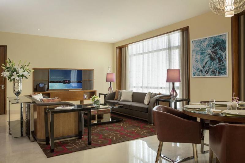 The Venue Jeddah Corniche Jidá Exterior foto A living room at the hotel